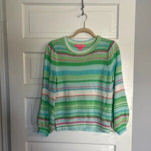 Lilly Pulitzer Colorful Striped Sweater